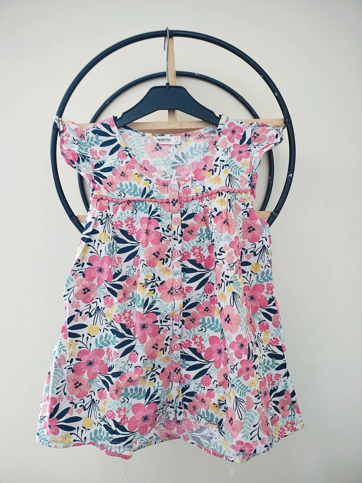 10 ans blouse tunique été orchestra